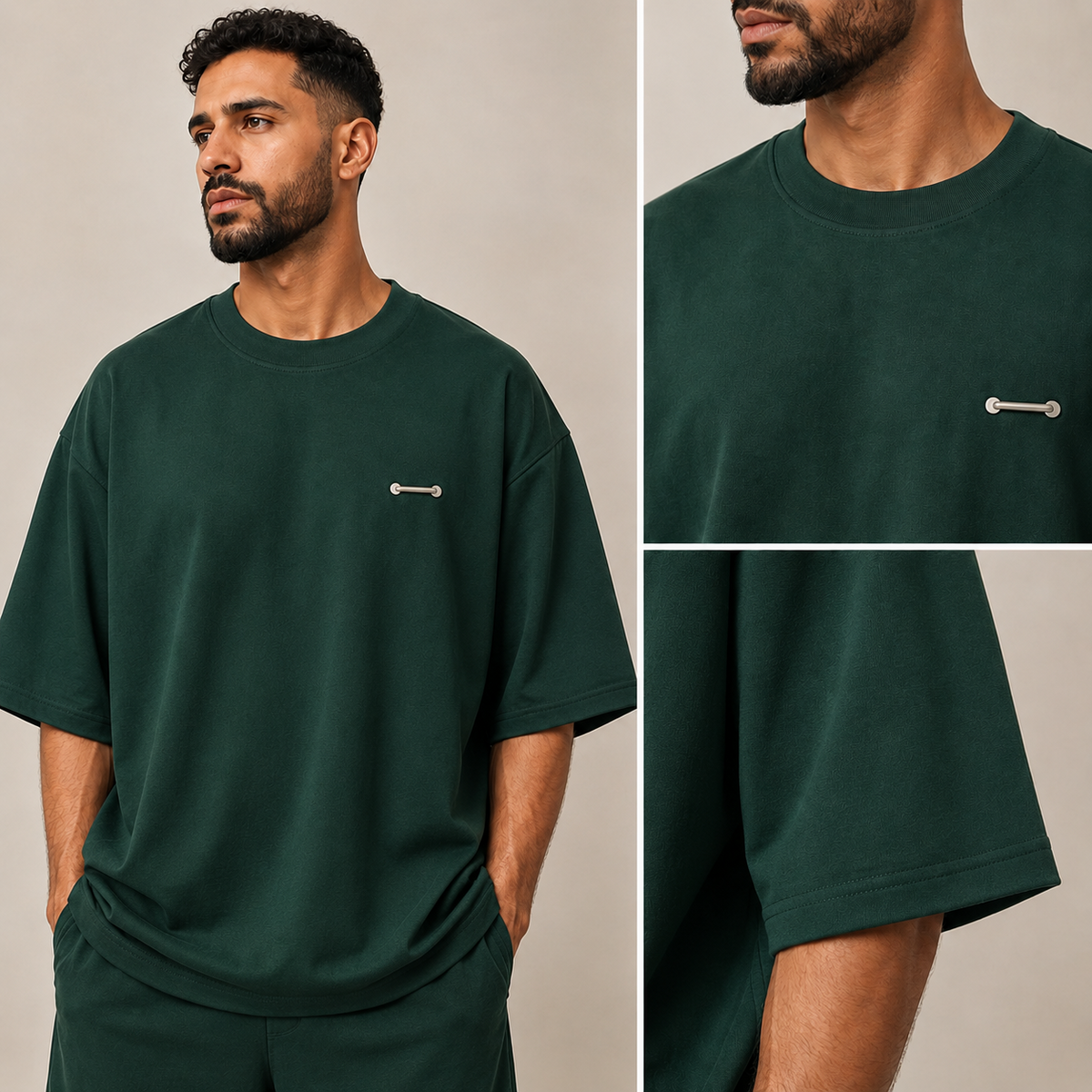 Signature Pin Oversized Tee