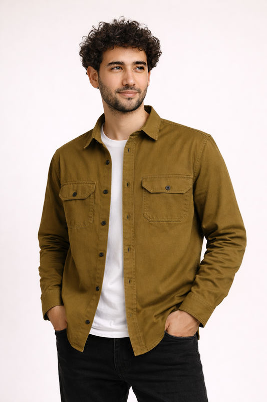 Diesel Oversize Gabardine Shirt