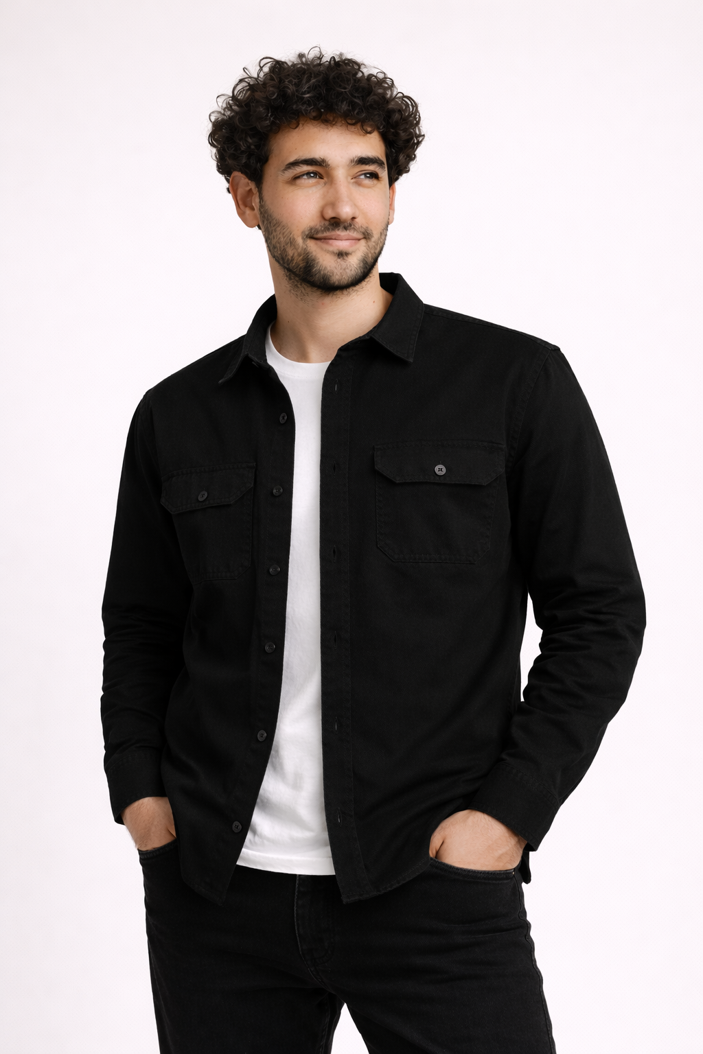 Diesel Oversize Gabardine Shirt