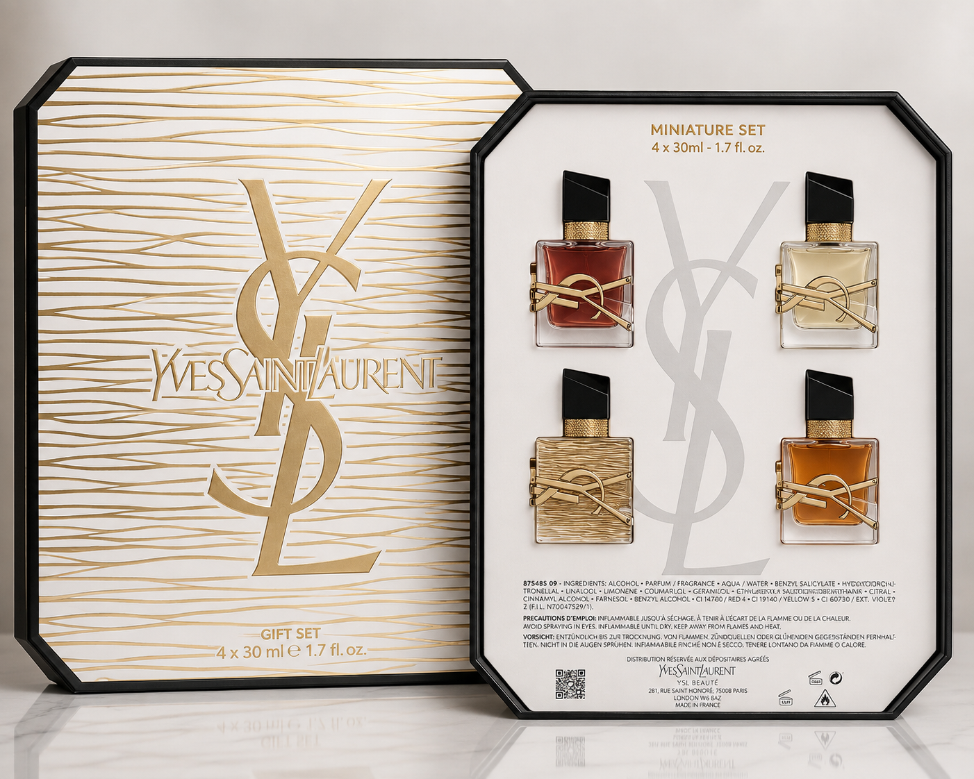 YSL Miniature Fragrance Set – 4 × 30ml