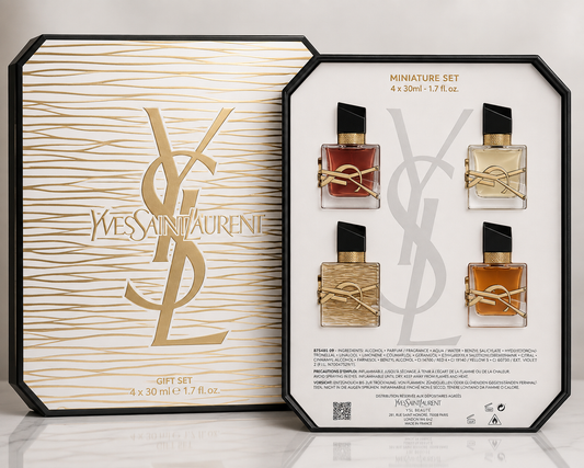 YSL Miniature Fragrance Set – 4 × 30ml