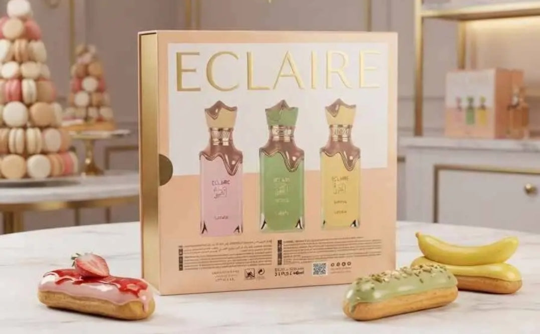 Lattafa Eclaire Eau de Parfum Gift Set - 3 x 40ml