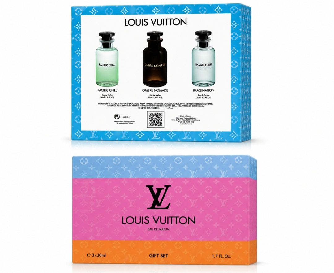 Louis Vuitton Perfume Gift Set – 3 × 30 ml