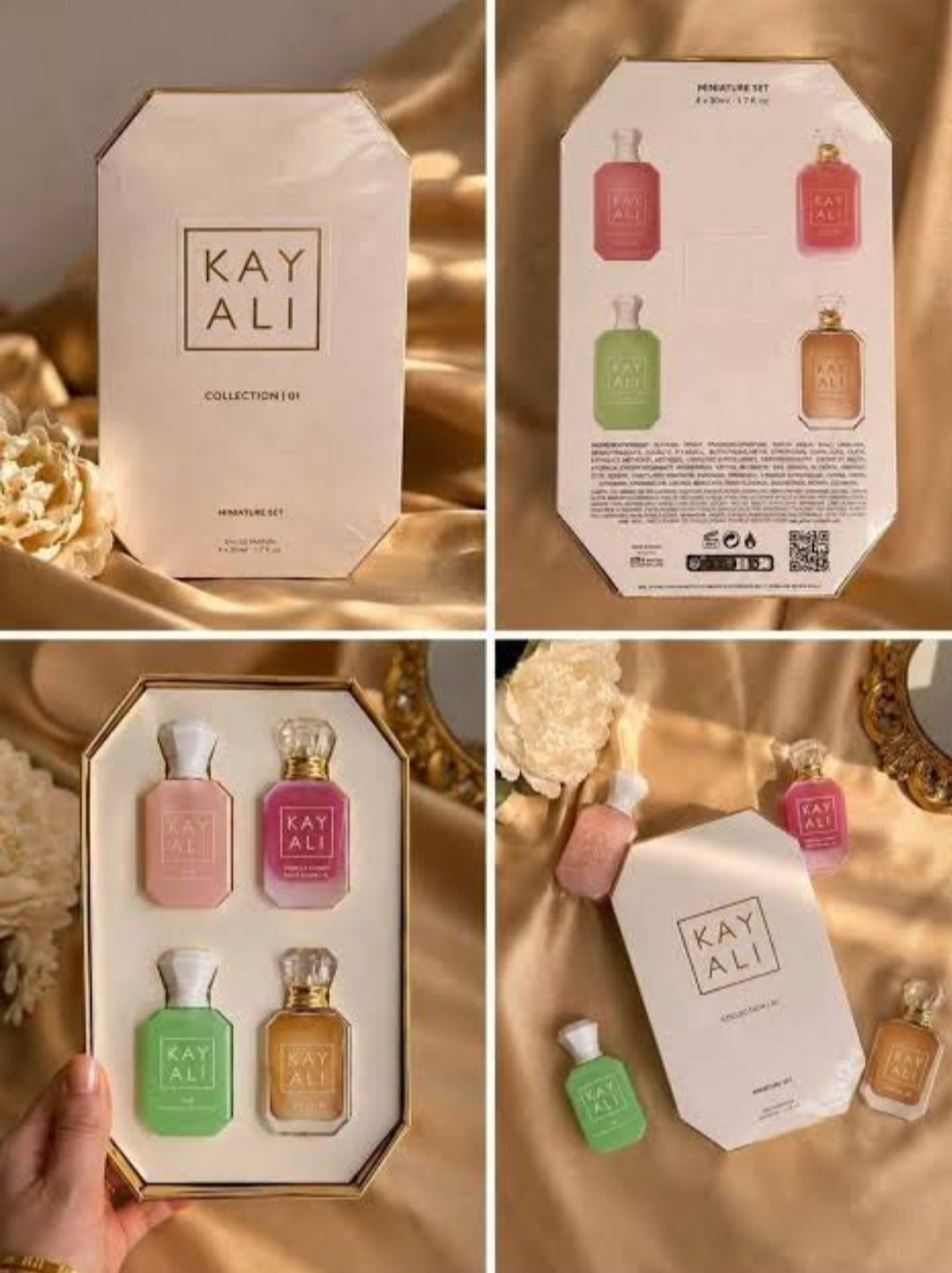 Kayali Miniature Set – 4 × 30 ml